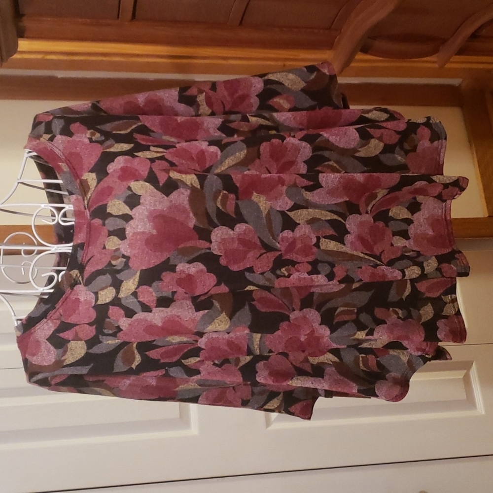 Floral Batwing Top